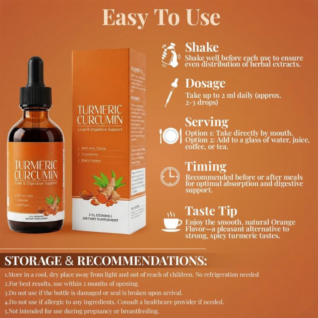 Turmeric Curcumin Drops